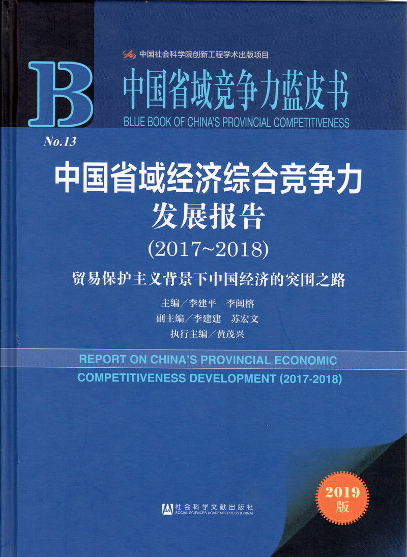 老外操大逼中国省域经济综合竞争力发展报告（2017-2018）